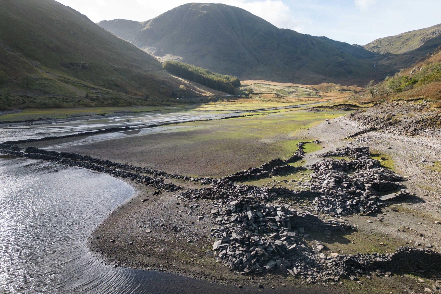 Újjáéledt Atlantisz legendája: az alacsony vízszint az elveszett falut is felszínre hozta