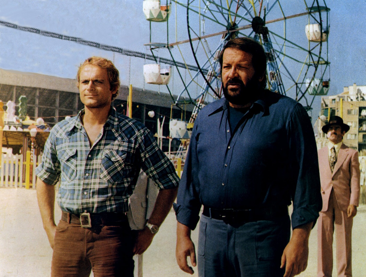 Akkor és most: döbbenetes fotó került elő Bud Spencer és Terence Hill filmjéről, ámulatba ejtette a hazai rajongókat